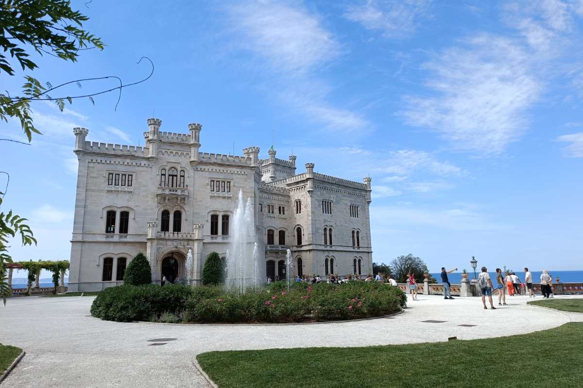 Trieste castello di Miramare