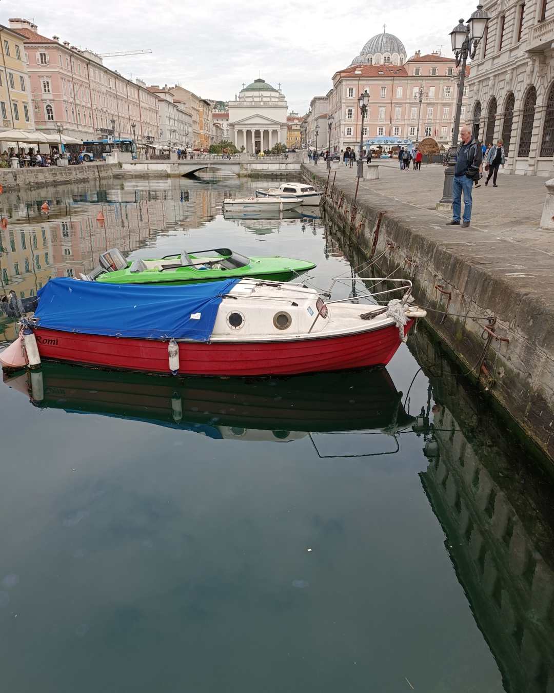 Trieste famiglia borgo teresiano canal grande