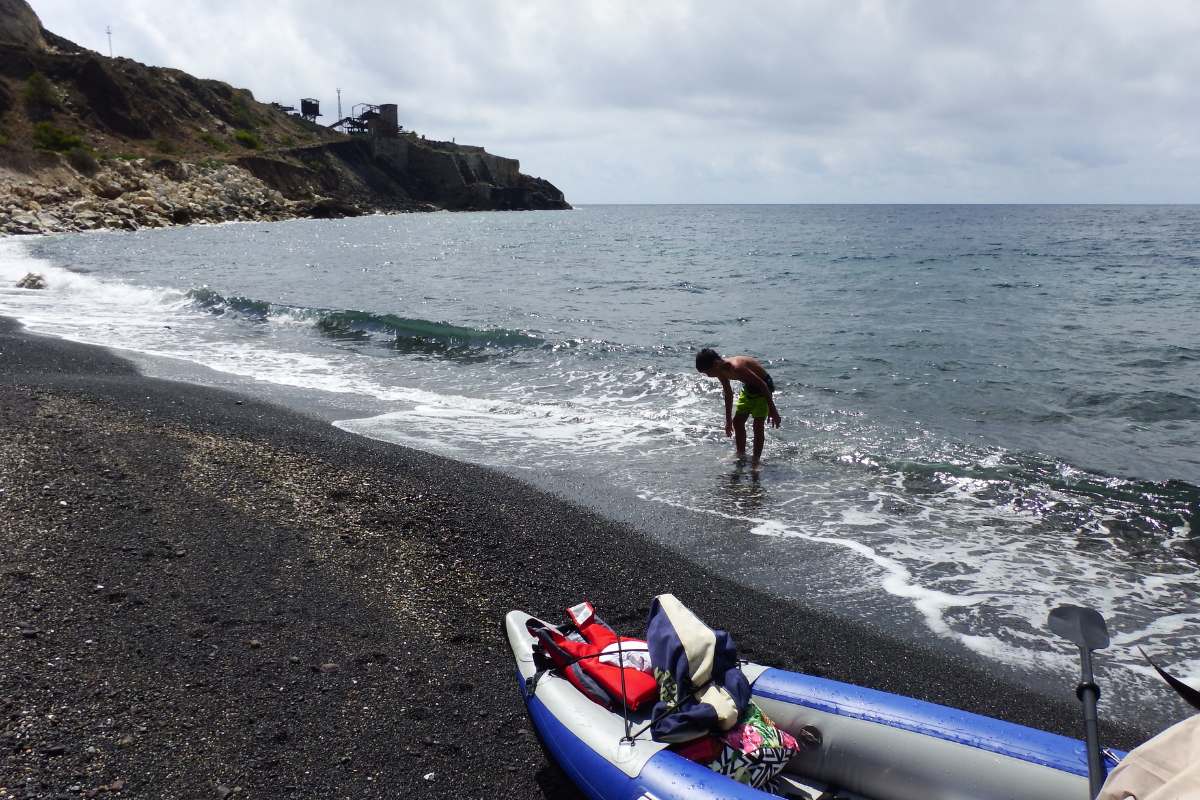 Cosa fare Elba con bambini kayak