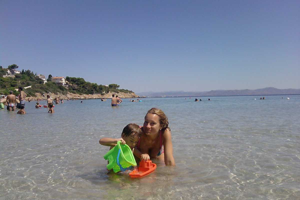 Spiagge Sulcis Iglesiente sant'antioco Maladroxia bambini