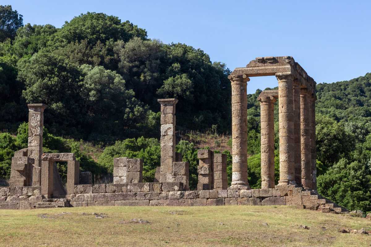 Sulcis Iglesiente cosa fare Fluminimaggiore tempio di Ares