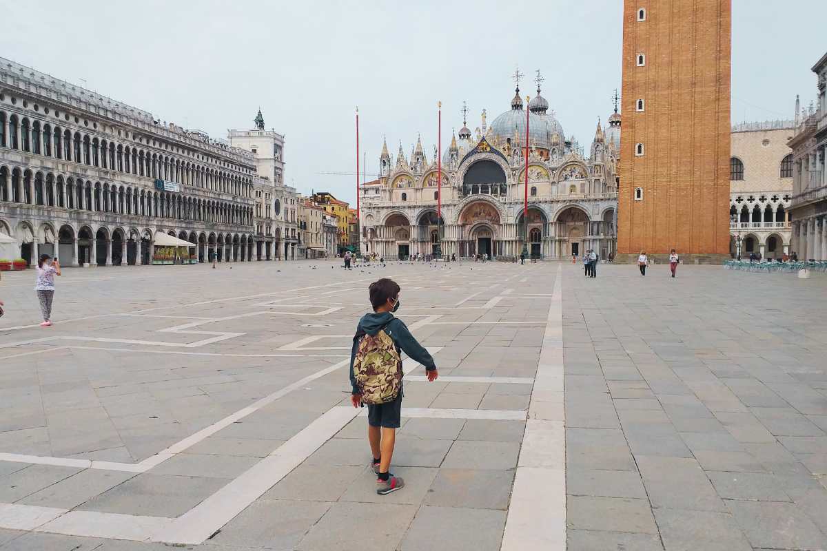 venezia itinerario un giorno bambini san marco