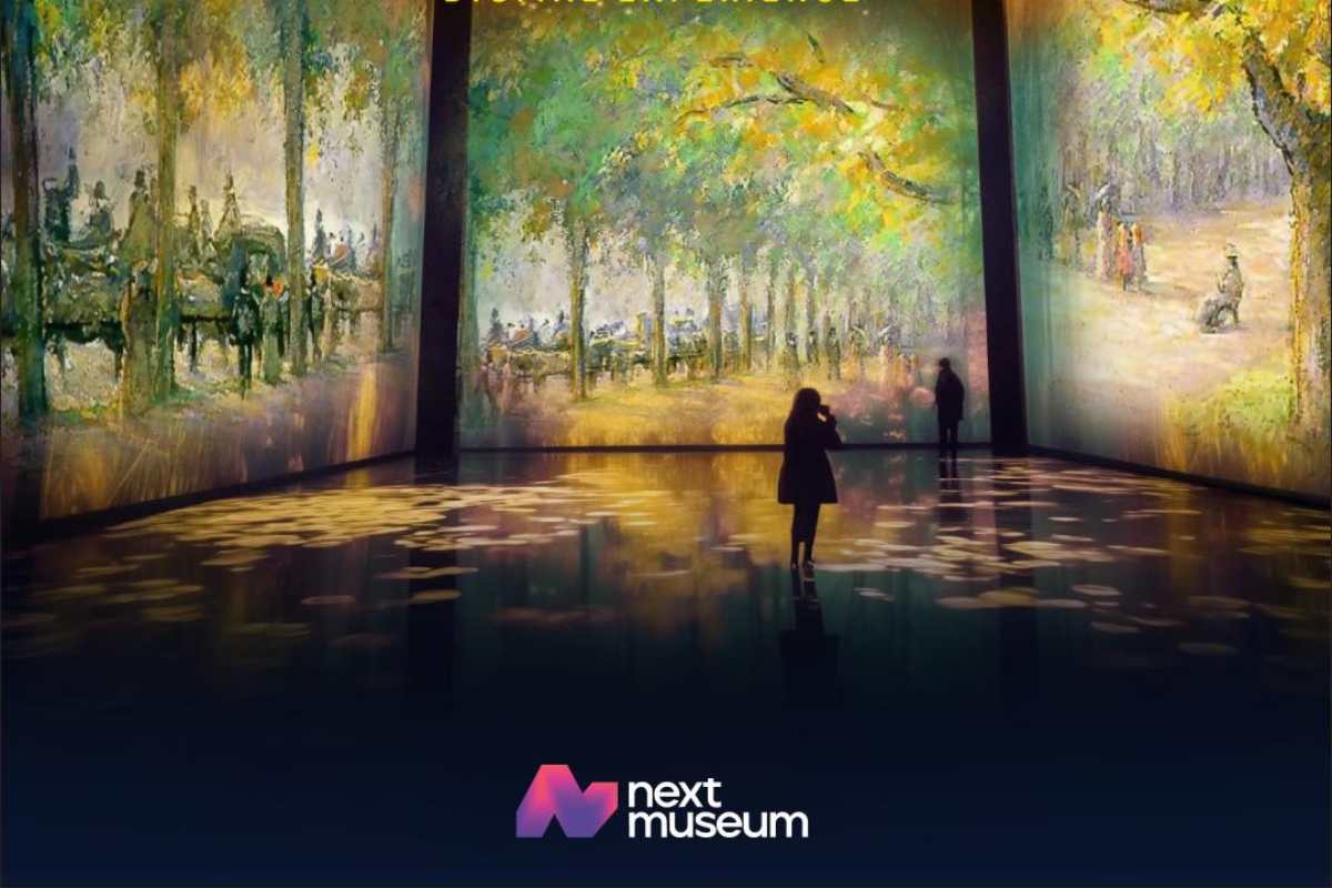 mostra immersiva Next Museum Roma Monet e gli Impressionisti