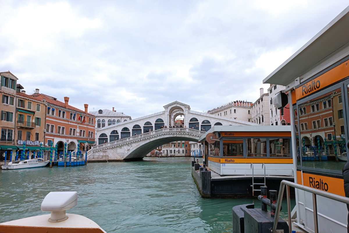 venezia con pioggia tour vaporetto