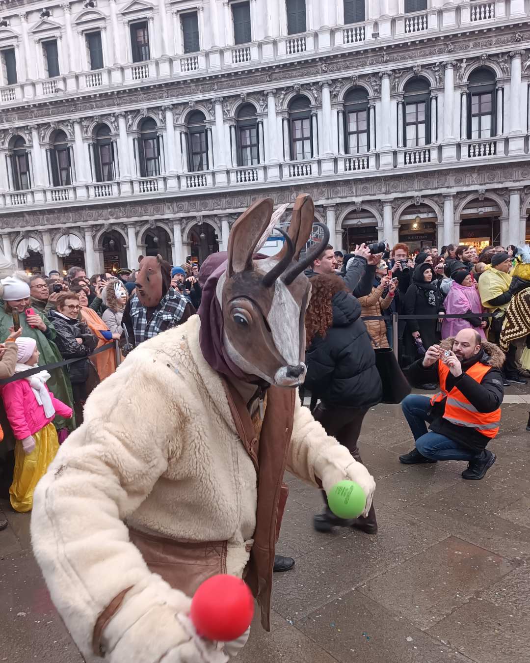 Carnevale di venezia san marco maschere tradizionali