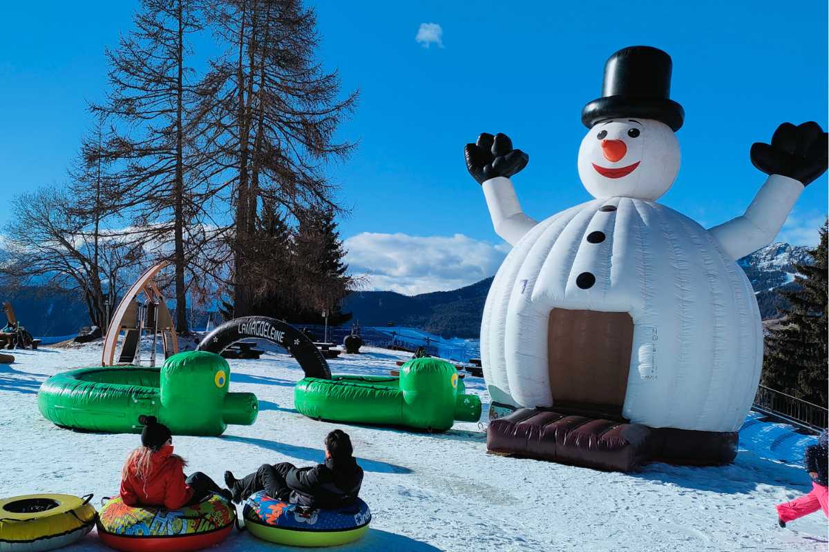 Parchi giochi sulla neve in Valle d'Aosta (1)