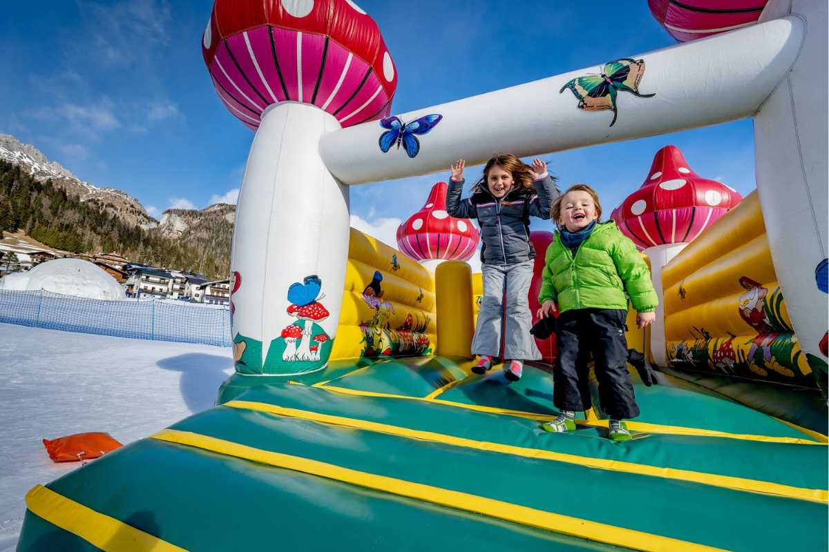 Parchi giochi sulla neve in friuli venezia giulia udine Nevelandia a Sappada