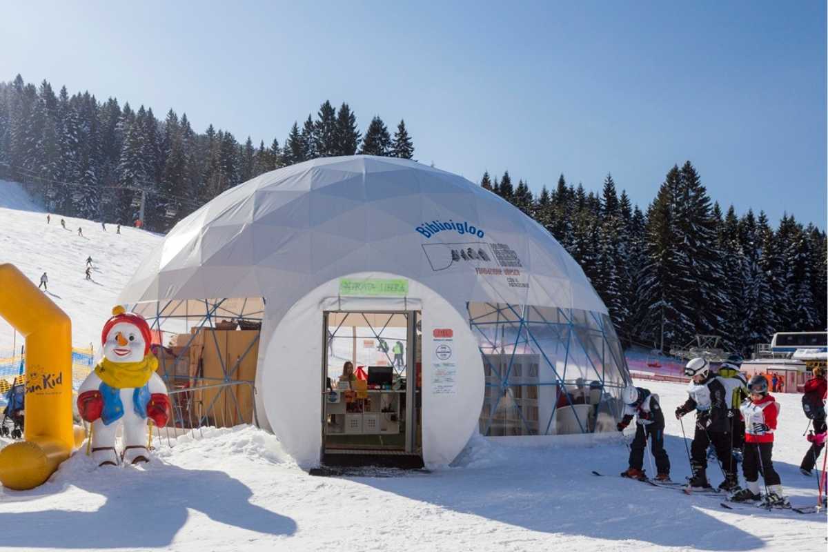 parchi neve Kids Gaggiapark & Biblioigloo ad Andalo (Trento)